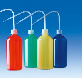 Spritzflaschen farbig, PE-LD/PP