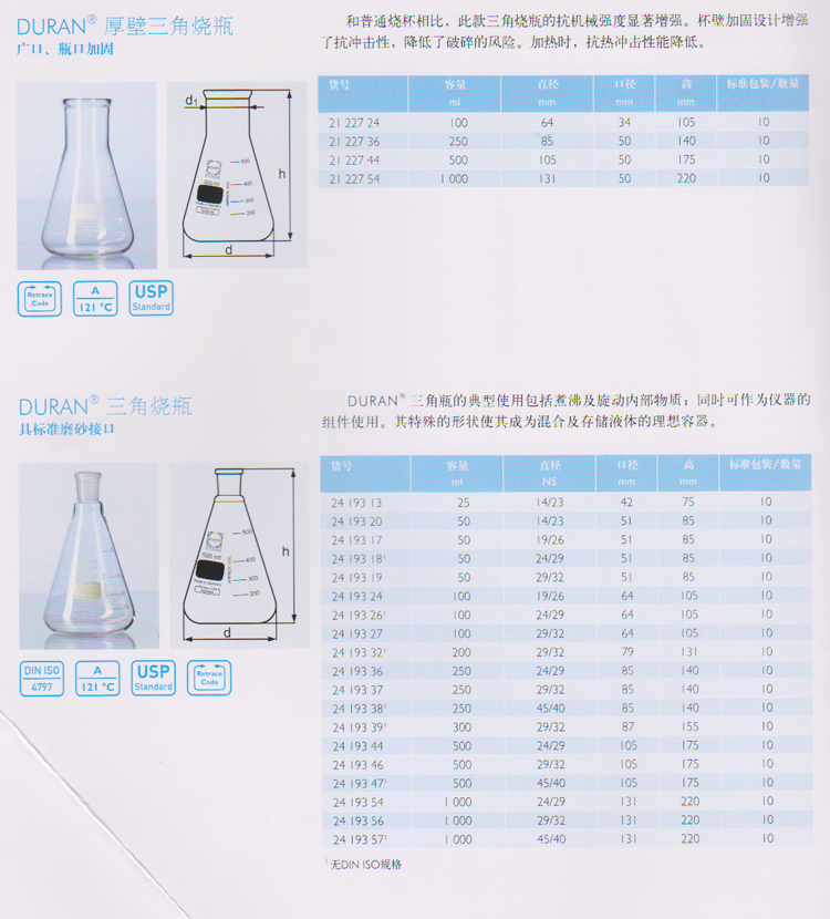 厚壁三角烧瓶